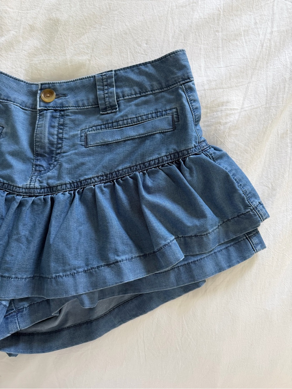 AE Mini Ruffle Skort - Picture 4 of 8
